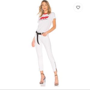 GRLFRND Denim white Kendall Jeans